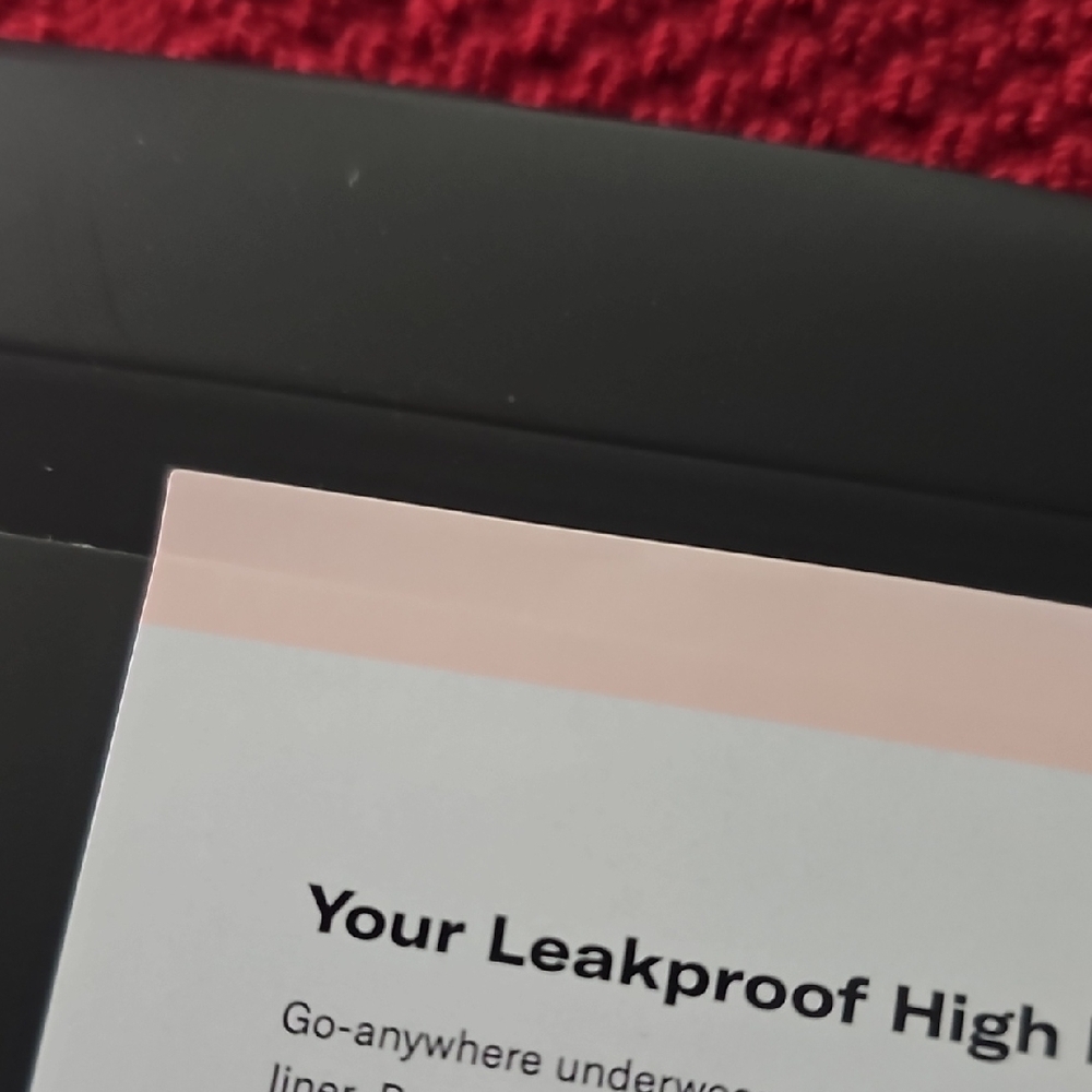 Knix Leakproof High Rise Underwear - Black - Picture 4 of 5